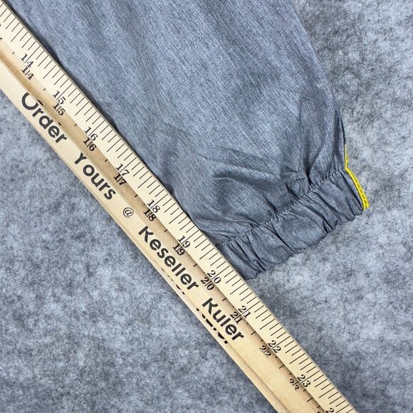 Tampa Bay Rowdies Official Jacket Windbreaker M Hooded Crest Green/Grey/Yellow - Picture 12 of 12